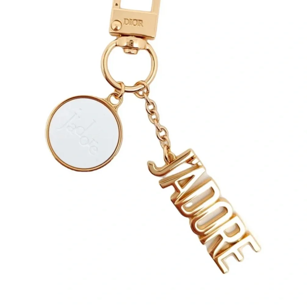 New Dior Bijou De Sac Bag Charm Keychain J'adore 💫🌟 - Picture 5 of 6